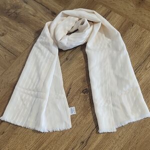 Dior Cream Scarf